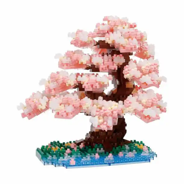Nanoblock Bouwset Luxe Kersenbloesemboom - 990st. Direct Beschikbaar