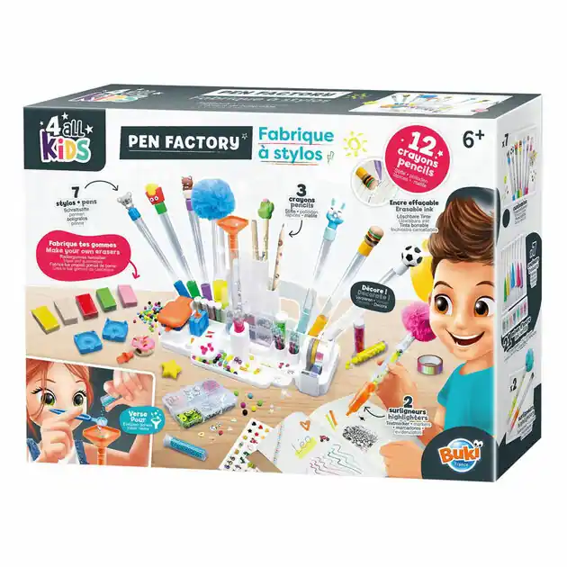 Flitsaanbieding Buki Pennenfabriek met 12 Projecten