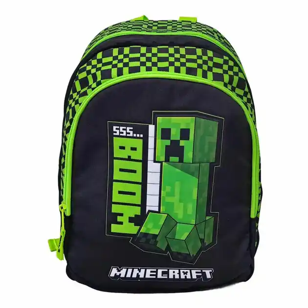 Minecraft Boom Rugzak met 2 Compartimenten - 38x28x16cm Goedkoop