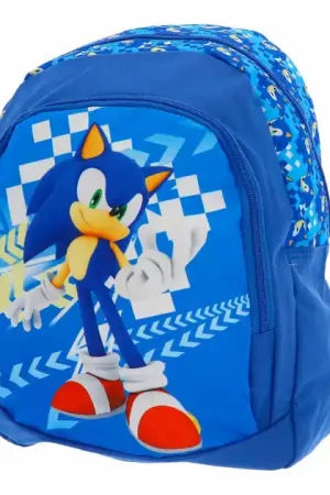 Sonic Rugzak Met 2 Compartimenten - 38x28x16cm Bestel Nu