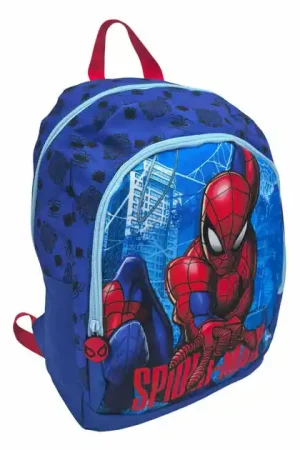 Gecertificeerd Spiderman Rugzak 2 Compartimenten - 38x28x16cm