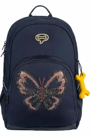 Voordeelprijs Stones and Bones Glitter Butterfly Navy Aspen 3.0 Rugzak