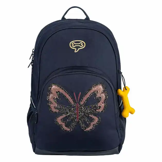 Voordeelprijs Stones and Bones Glitter Butterfly Navy Aspen 3.0 Rugzak