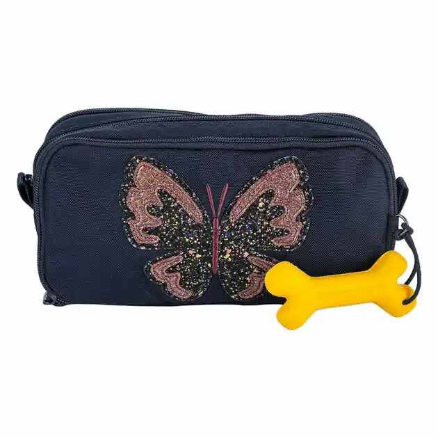 Stones and Bones Glitter Butterfly Navy Rowan 2.0 Etui Speciale Aanbieding
