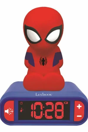 Voordeelprijs Spiderman 3D Digitale Alarmklok met Licht en Geluid