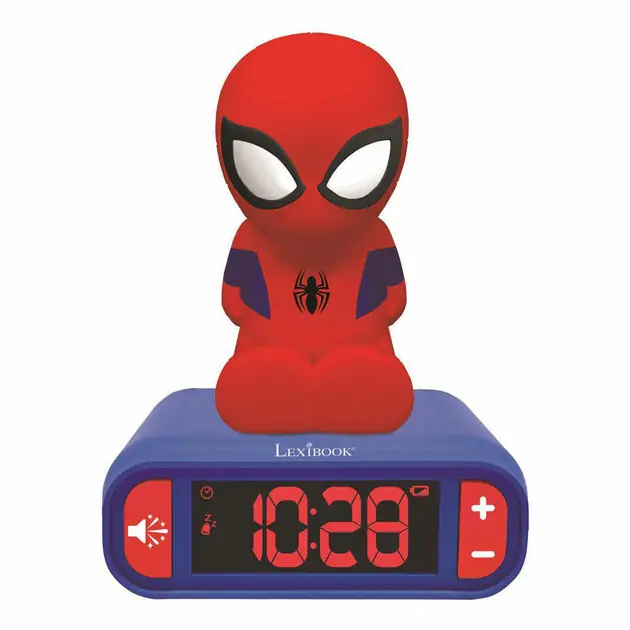 Voordeelprijs Spiderman 3D Digitale Alarmklok met Licht en Geluid