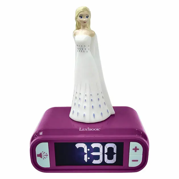 Exclusieve Aanbieding Frozen 3D Digitale Wekker met Licht en Geluid
