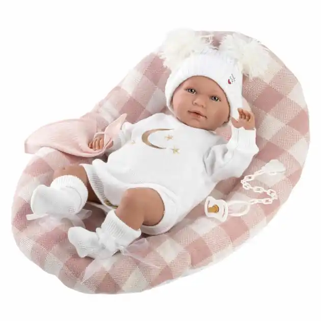 Mimi Soft Body Babypop met Geluid 42 cm Maan Actieprijs