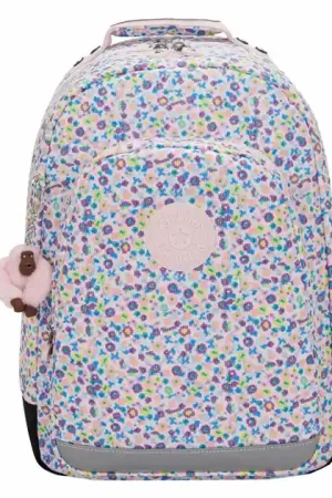 Kipling Rugzak Classroom Digi Bloemenprint Betrouwbaar