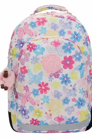 Betrouwbaar Kipling Class Room Rugzak - Flower Stamp