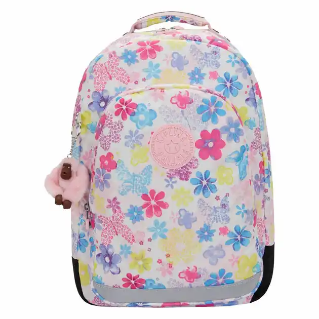 Betrouwbaar Kipling Class Room Rugzak - Flower Stamp