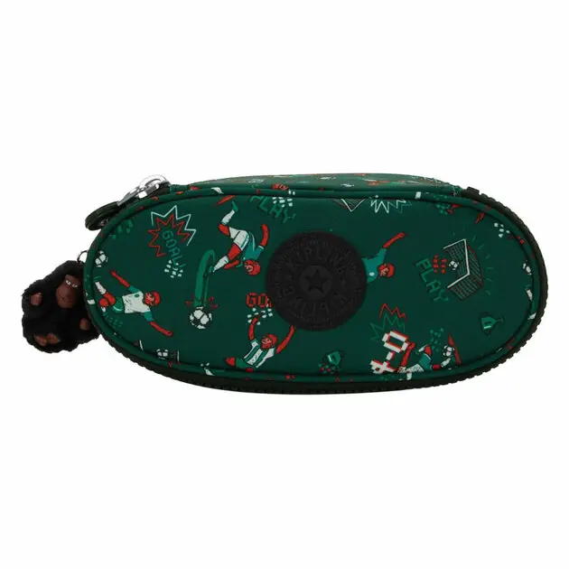 Kipling Duobox Soccer Print Etui Hoge Kwaliteit