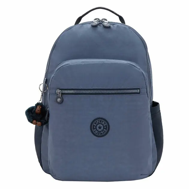 Gratis Retour Kipling Seoul Rugzak - Game Grey