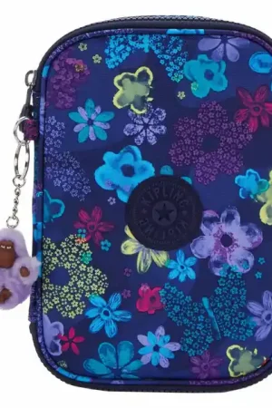 Hete Deal Kipling 100 Pens Etui - Dark Flower Stamp