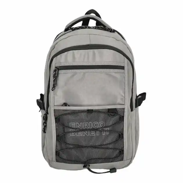 Weekendaanbieding Enrico Benetti Rugzak Anchorage lichtgrijs - Laptop 17 inc