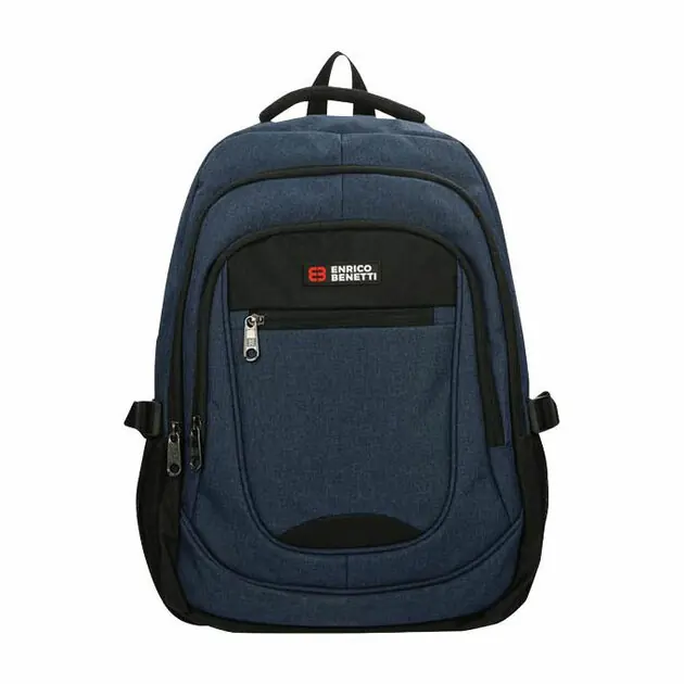 Enrico Benetti rugzak Hamburg navy - Laptop 17 inch Koop Vandaag