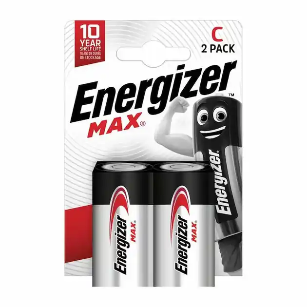 Energizer Max C Alkaline Batterijen 2st. Lage Kosten