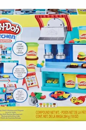 Tijdelijk Beschikbaar Play-Doh Kitchen Creations Chefs Drukke Restaurant - 5 Kleipotjes