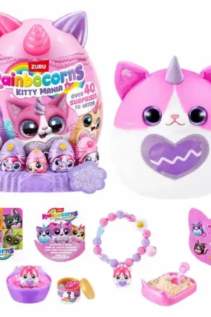 Populair ZURU Rainbocorns Eggzania Kitty Mania Verrassingsei