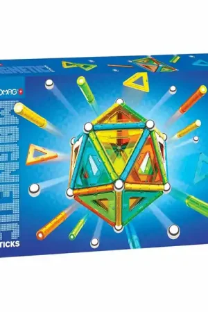 Gecertificeerd Geomag Magnetische Sticks Edelstenen Set - 70dlg.