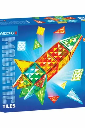 Geomag Magnetische Tegels Edelstenen Raket Set - 32dlg. Betaalbaar