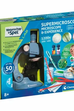 Clementoni Wetenschap en Spel - Super Microscoop Direct Verzonden