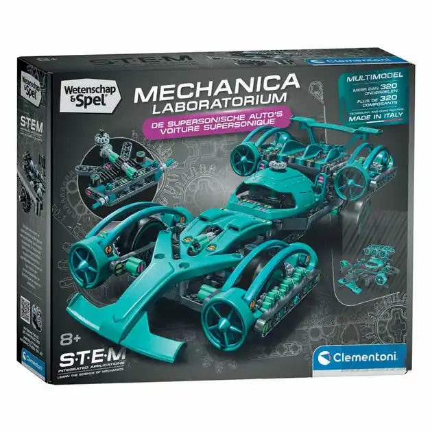 Clementoni Wetenschap & Spel Raceauto - 320+ dlg. Korting