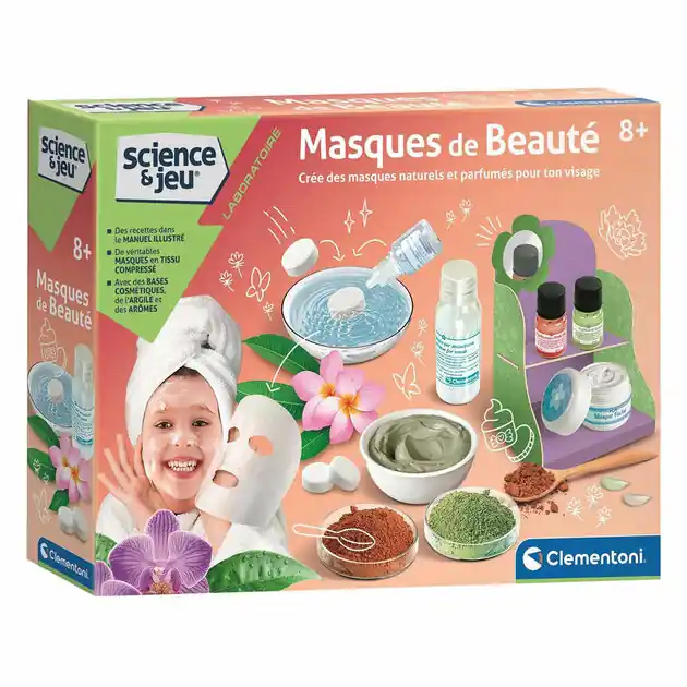 Clementoni Wetenschap & Spel - Gezichtsmaskers Maken Dagaanbieding