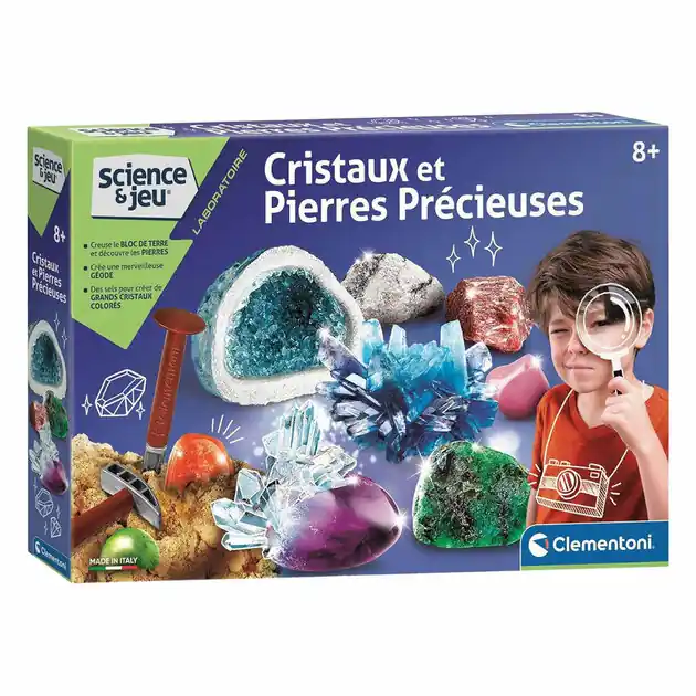 Clementoni Wetenschap & Spel Kristallen en Edelstenen Laboratorium Express Levering