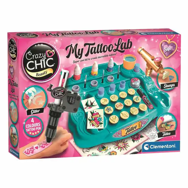 Clementoni Crazy Chic Mijn Tattoostudio Exclusieve Aanbieding