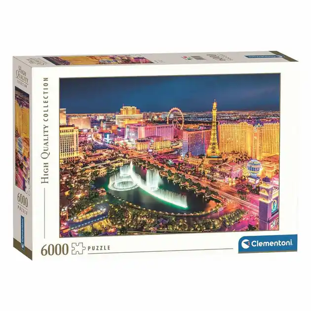 Clementoni Legpuzzel Las Vegas - 6000st. Veilige Betaling