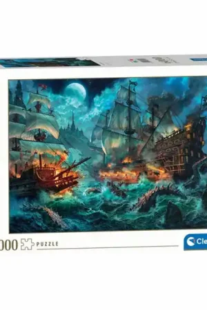 Alleen Vandaag Clementoni Legpuzzel Piraten Strijd - 6000st.