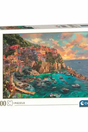 Beperkte Voorraad Clementoni Legpuzzel Geschilderd Manarola - 2000st.