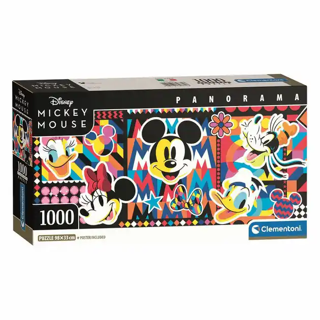 Gecertificeerd Clementoni Legpuzzel Panorama Disney - 1000st.