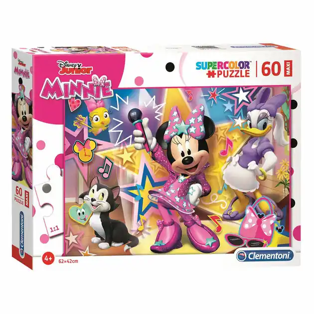 Uitverkoop Clementoni Legpuzzel Minnie Happy Helper - 60st. Maxi
