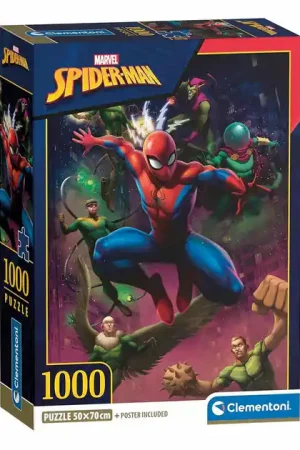 Clementoni Legpuzzel Spiderman - 1000st. Betrouwbaar