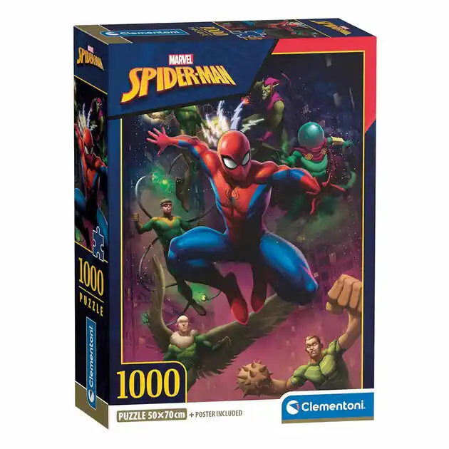 Clementoni Legpuzzel Spiderman - 1000st. Betrouwbaar