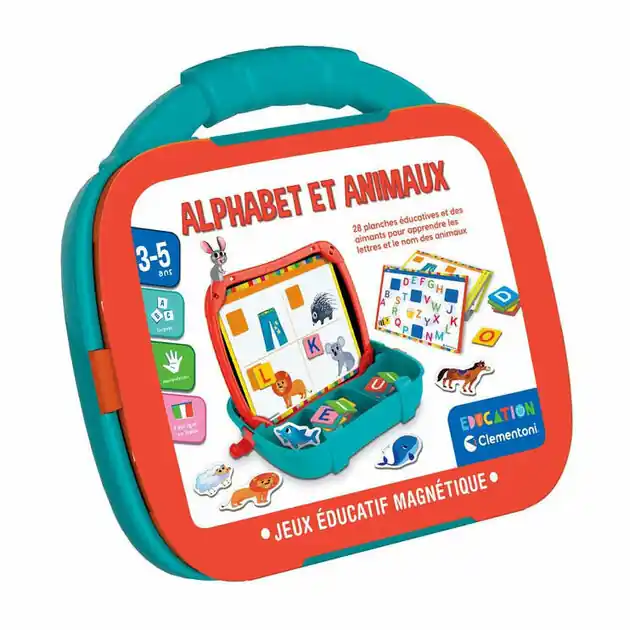 Clementonie Education Magnetische Letters en Dieren Seizoensaanbieding