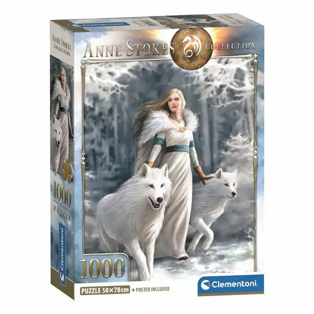 Betrouwbaar Clementoni Legpuzzel Anne Stokes Winter Guardians - 1000st.