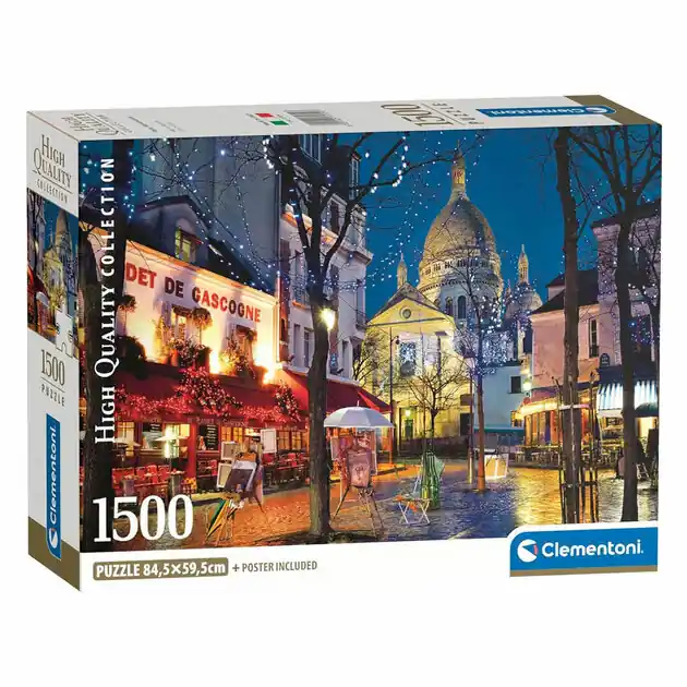 Clementoni Legpuzzel Parijs Montmartre - 1500st. Favoriet