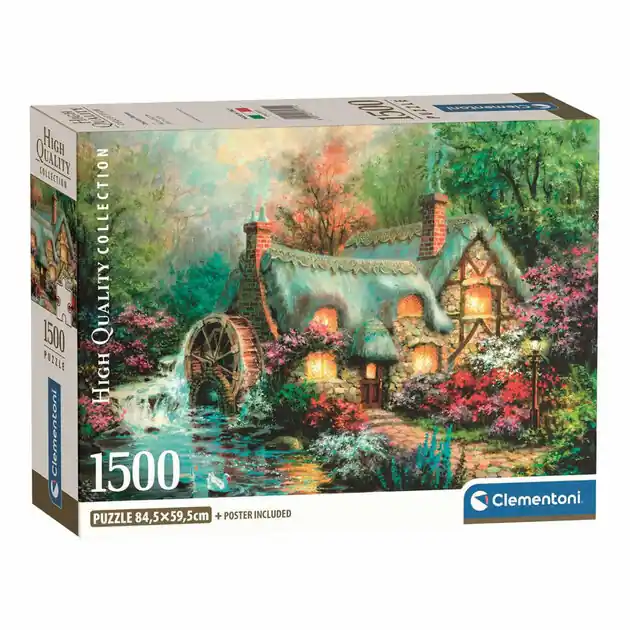 Clementoni Legpuzzel Country Retreat - 1500st. Rechtstreeks Van De Fabrikant