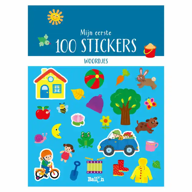 Mijn Eerste 100 Stickers - Woordjes Gecertificeerd