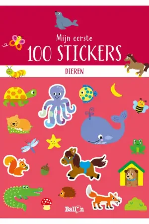 Express Levering Mijn Eerste 100 Stickers - Dieren