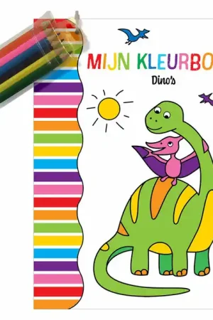 Shop Nu Kleurboek met Potloodjes - Dinosaurussen
