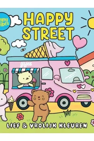 Kleurboek Sunny vibes - Happy street Koop Online