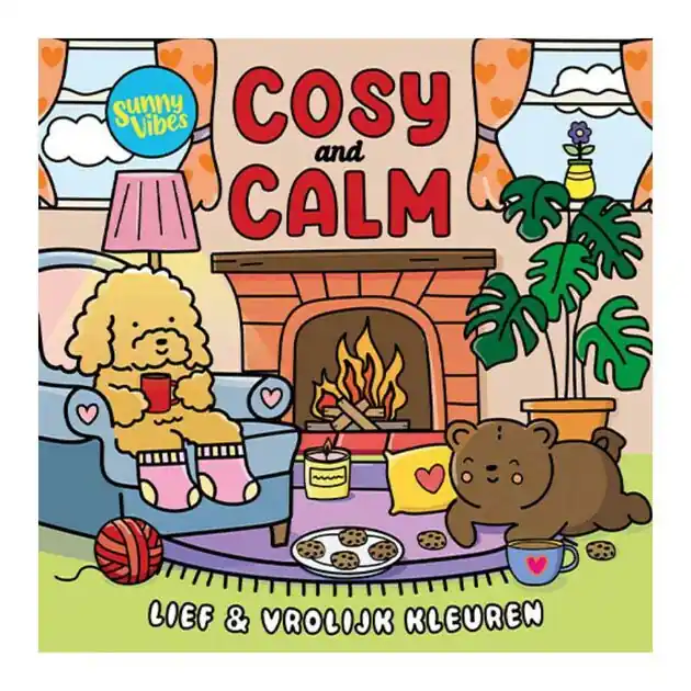 Kleurboek Sunny vibes - Cosy and calm Lage Kosten