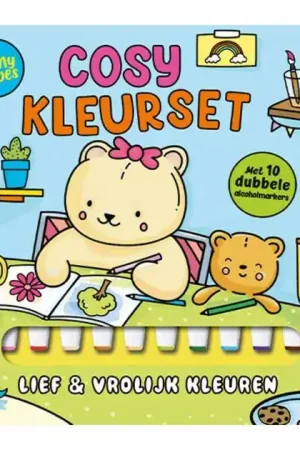 Cosy Kleurset met 10 Markers Laatste Kans