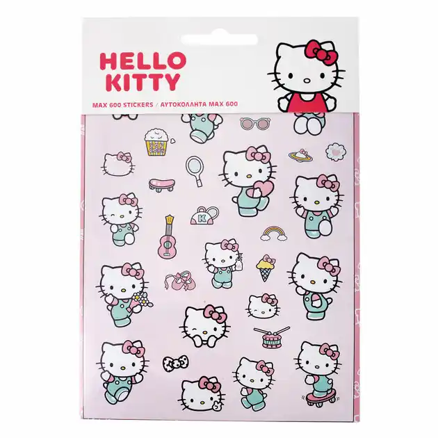 Hello Kitty Stickerboekje - 600 Stickers Gratis Retour