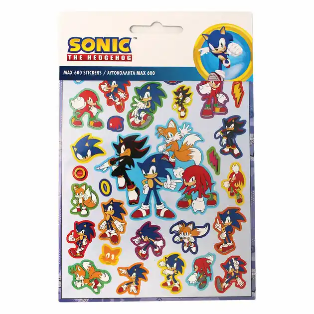 Sonic Stickerboekje - 600 Stickers Lage Kosten