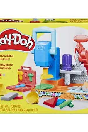 Koop Vandaag Play-Doh Stempel en Zaagtafel - 5 Kleipotjes